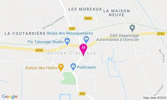 Localisation Dr Aurelie Blancke