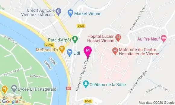 Localisation Dr Mathilde Leport Cornu