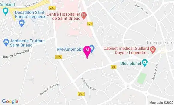 Localisation Dr Arnaud Delezire