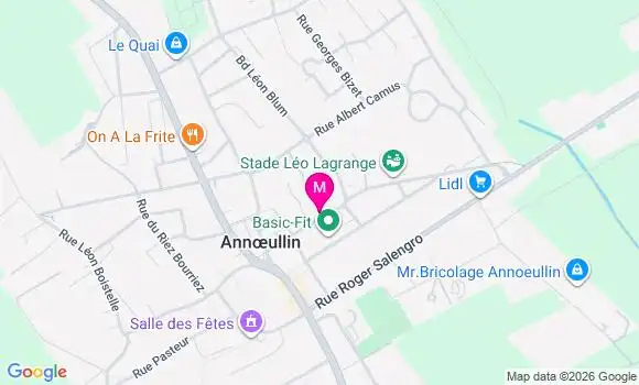 Localisation Dr Florence Beghin