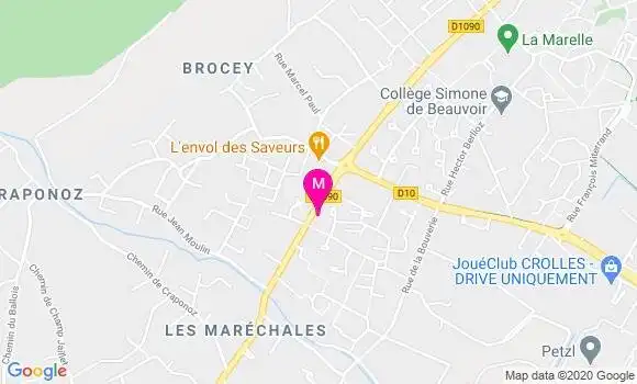 Localisation Dr Patricia Raybaud