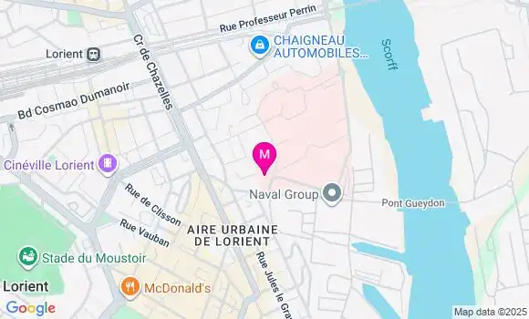 Localisation Dr Annabelle Dovergne