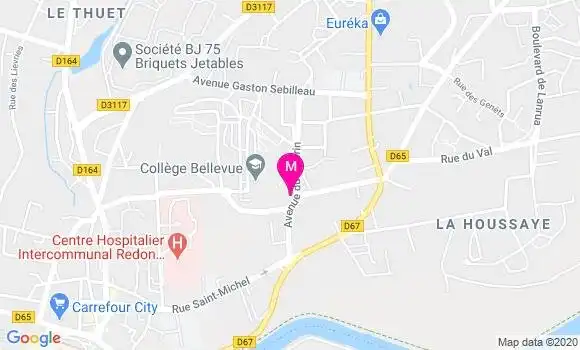 Localisation Dr Mircea Mugurel Bichis