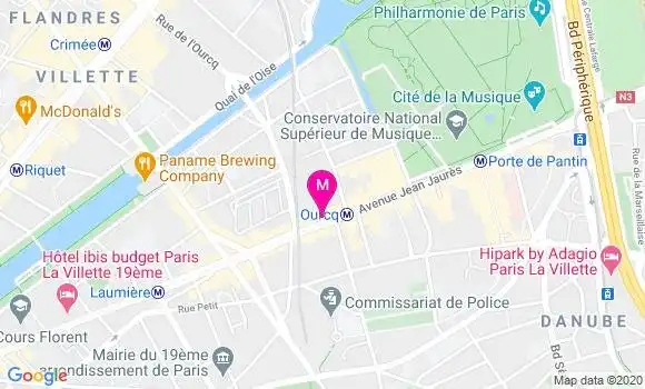 Localisation Dr Marie Benque
