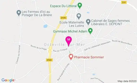 Localisation Dr Elise Lefevre