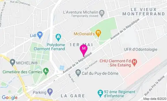 Localisation Dr Matthieu Lemaire