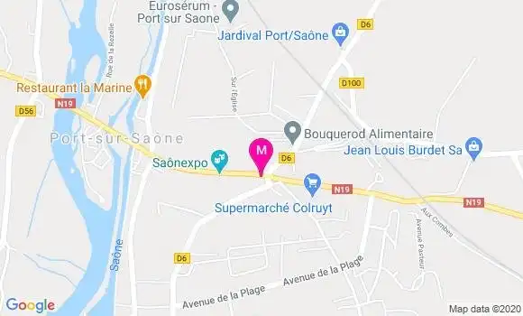 Localisation Dr Thomas Becker