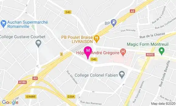 Localisation Dr Thomas Guillemin