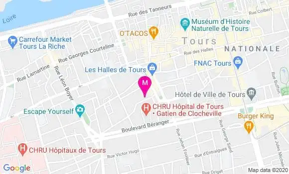 Localisation Dr Delphine Bouchard
