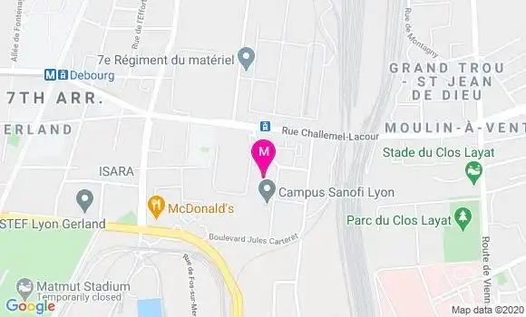Localisation Dr Laila Amraoui