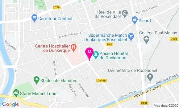 Localisation Dr Stephanie Degraeve
