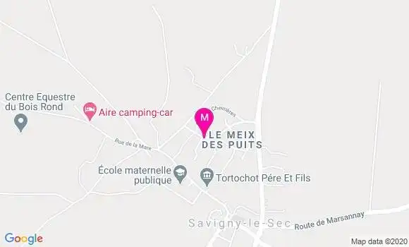 Localisation Dr Isabelle Molle