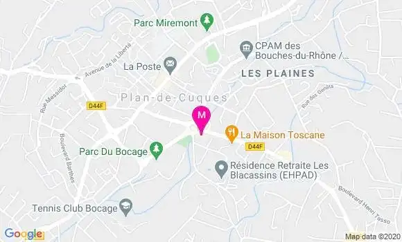 Localisation Dr Magaly Di Costanzo
