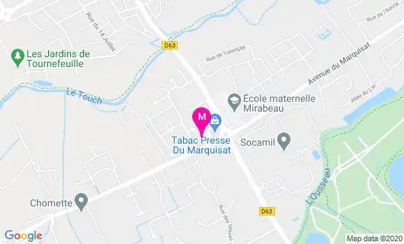 Localisation Dr Claude Fontaine
