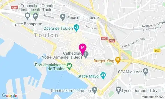 Localisation Dr Frederique Brignoli Simon