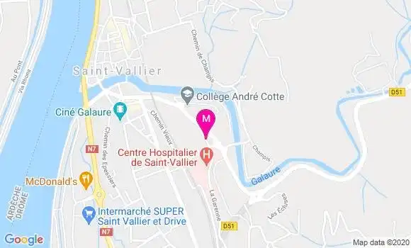 Localisation Dr Annelise Moulinet Raillon