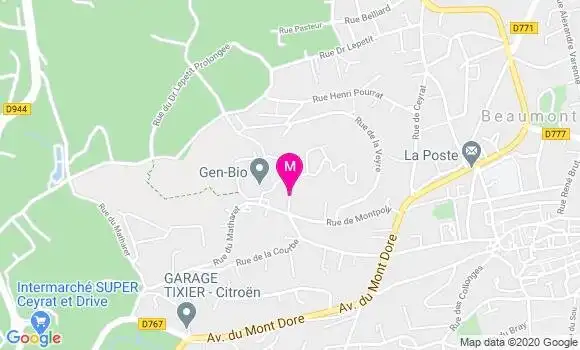 Localisation Dr Charles Casin