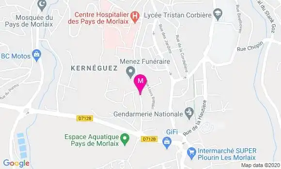 Localisation Dr Celine Estournet
