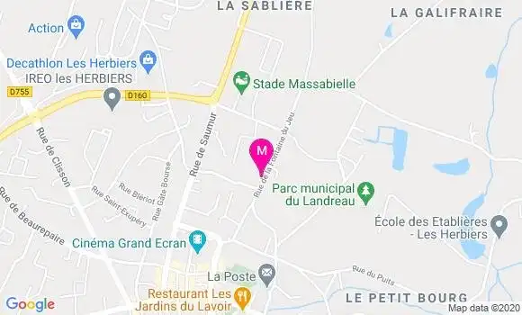 Localisation Dr Martin Harbonnier