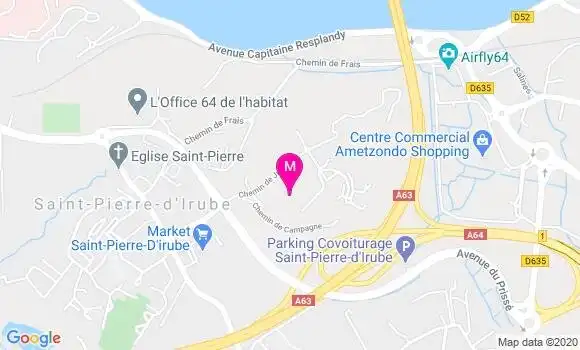 Localisation Dr Amelie Faraud