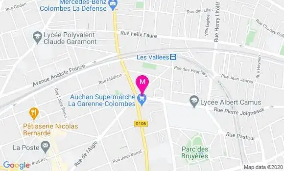 Localisation Dr Véronique Blanc