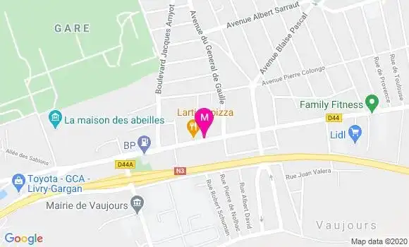 Localisation Dr Cécile Blanc