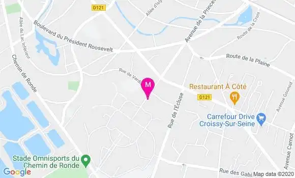 Localisation Dr Franck Thanacody