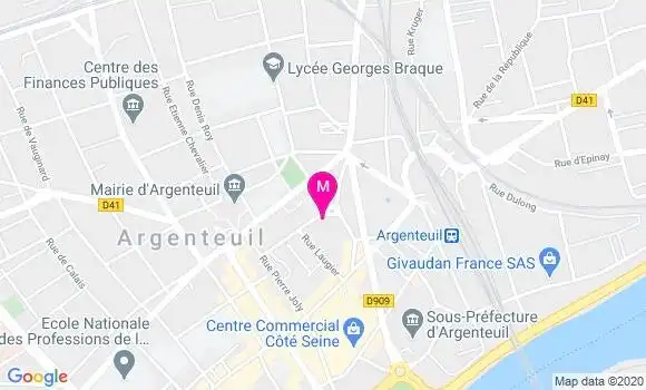 Localisation Dr Natacha Ress