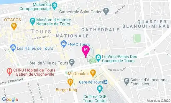 Localisation Dr Nathalie Bodin