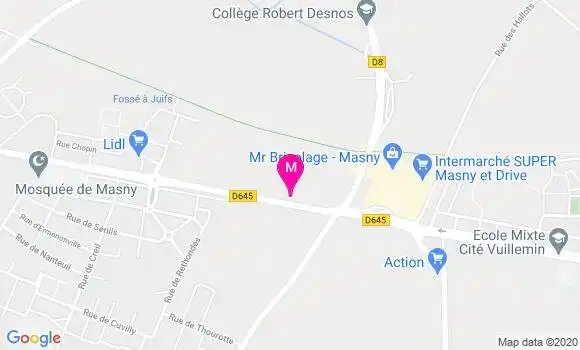 Localisation Dr Gabriel Bauduin