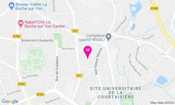 Localisation Dr Madeleine Guillaume Maillet