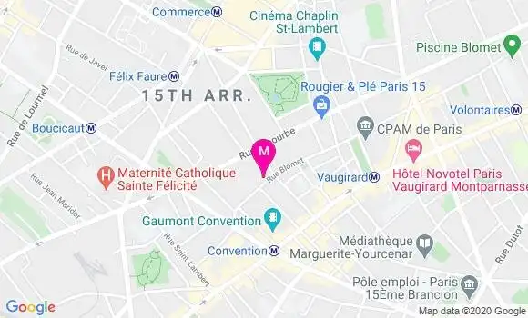 Localisation Dr Marc Brones