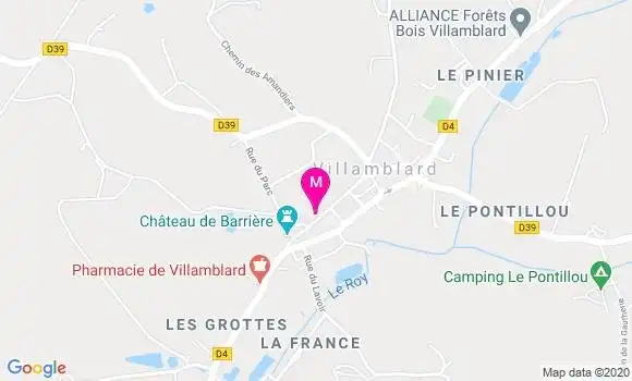 Localisation Dr Claudine Bel Guerin