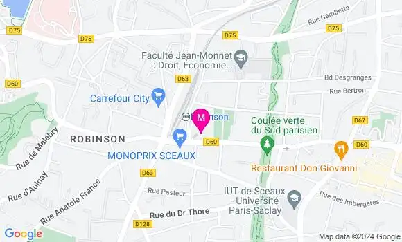 Localisation Dr Thérèse Sukho Diomande
