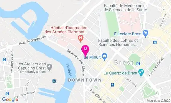 Localisation Dr Caroline Pavic