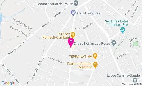 Localisation Dr Zahir Aouar