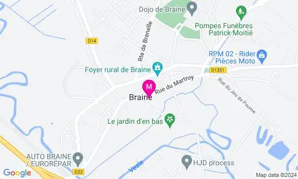Localisation Dr Thibaut Jacquet