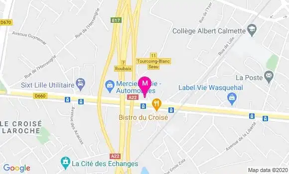 Localisation Dr Pierre Henry Miquel