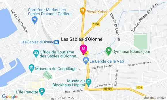 Localisation Dr Cédric Nouraud