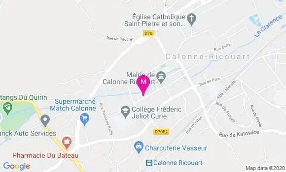 Localisation Dr Julia Marquant