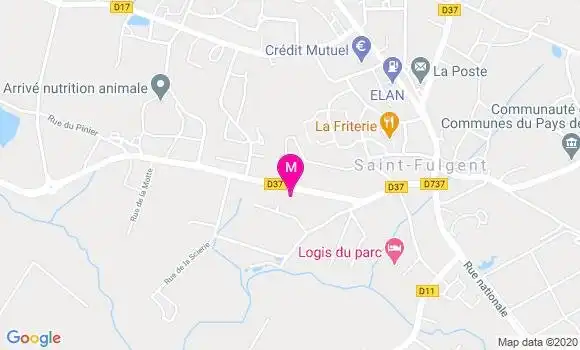 Localisation Dr Ariane Chantreau
