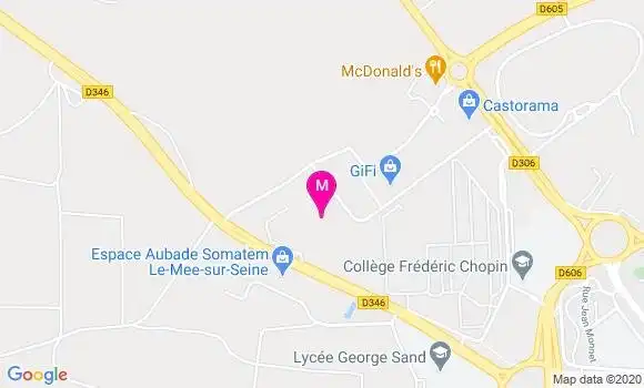 Localisation Dr Florence Troisvallets