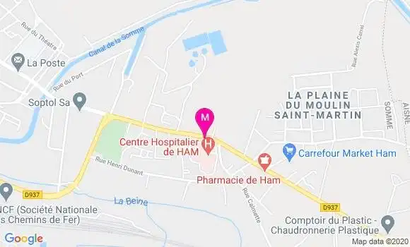 Localisation Dr Thierry Briand