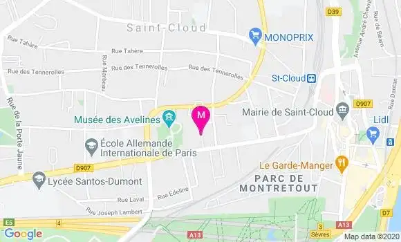 Localisation Dr Severine Fabre Hugues