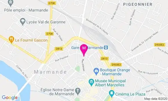 Localisation Dr Eric Pohier