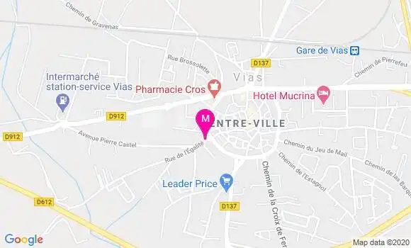 Localisation Dr Marc Rivallo