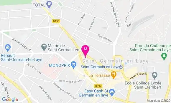 Localisation Dr Bruno Angelard