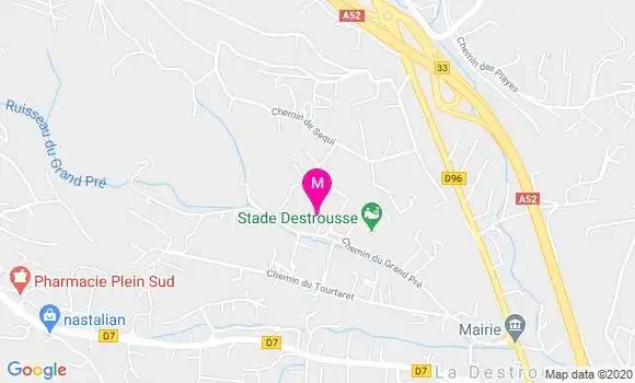 Localisation Dr Estelle Honnorat