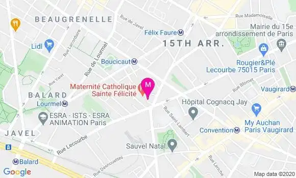 Localisation Dr Albane De Quillacq