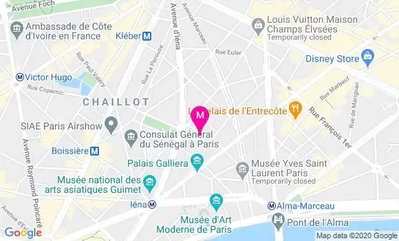Localisation Dr Paul Louis Evrard